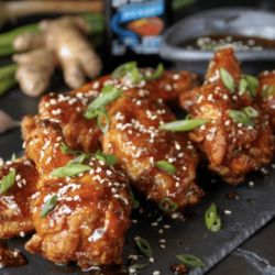 Boyle Heights Bar - Korean bbq flavor wings