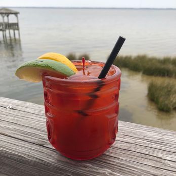 Aqua Restaurant - Mai Tai - Seafood Near Me - Duck, North Carolina