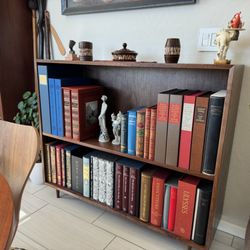 F.Y. Woodwerks - Solid Walnut Mid-Century/Modern Bookcase