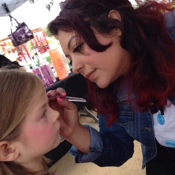 Charm and Happy - Here's a picture of Maggie, the gal who did the face painting. - Party & Event Planning Near Me