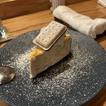 Kane sushi - Crepe cake! My favorite dessert off of their menu - Japanese Near Me - Cedar Park, Texas