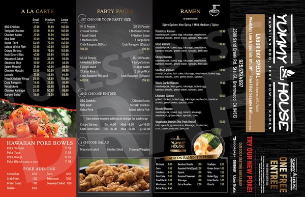 Menu photo 5 Yummy House Brentwood, CA Menu photo 5 Yummy House Brentwood, CA