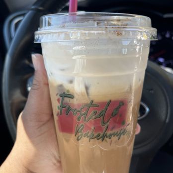 Frosted Bakehouse - Cookie butter latte - Bakeries Near Me - Phoenix, Arizona