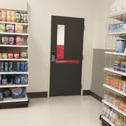 Target - Restroom is behind this locked door by baby foods