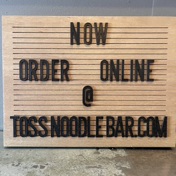 Toss Noodle Bar - Asian Fusion Near Me - Berkeley, California
