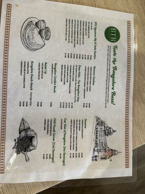 Menu photo 7 Bangalore Tiffin Room Round Rock, TX