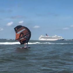 Force Kite and Wake - Wing foiling lesson charleston sc