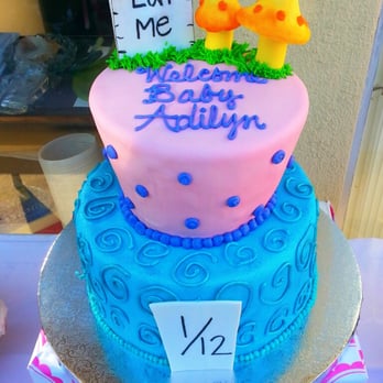 Sugar Studio - "Alice in Wonderland" Shower for Baby Adilyn!!!  Congratulations,  Nate M. and Ellen C.! - Bakeries Near Me - Sherman Oaks, California