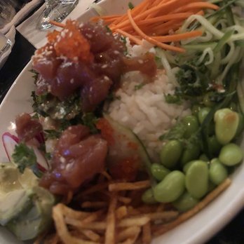 STIR - Tuna poke bowl - Cocktail Bars Near Me - Chattanooga, Tennessee STIR - Tuna poke bowl - Cocktail Bars Near Me - Chattanooga, Tennessee