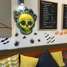 A little Halloween decorations to celebrate the season.