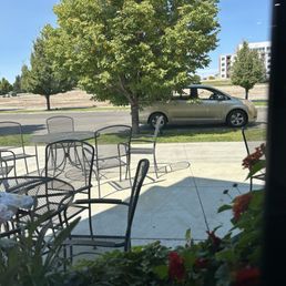 Outside