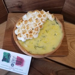Trattoria Di Mitrio - Tartelette au Citron-Basilic / Lemon-Basil tartlet