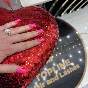 Topline Hair & Lashes - Valentines nails by Trish. Love Topline! - Skin Care Near Me - Pico Rivera, California Topline Hair & Lashes - Valentines nails by Trish. Love Topline! - Skin Care Near Me - Pico Rivera, California