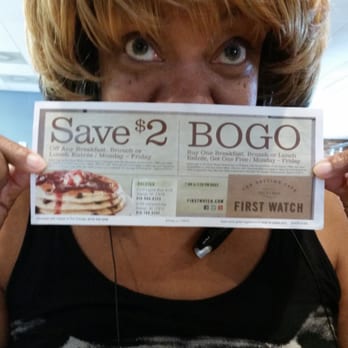 First Watch - Coupon Queen - Breakfast & Brunch Near Me - Raleigh, North Carolina First Watch - Coupon Queen - Breakfast & Brunch Near Me - Raleigh, North Carolina