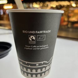 Fair Trade Coffee Beans.