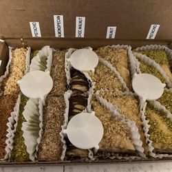 Baklava King - The variety, packed and labeled so nicely
