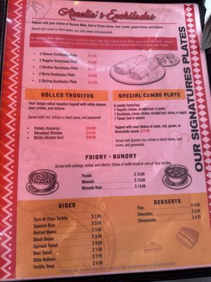 Menu photo 4 Amelias Mexican Kitchen Tucson, AZ Menu photo 4 Amelias Mexican Kitchen Tucson, AZ