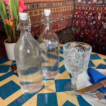 Marlaina's Mediterranean Kitchen - Love the choice of Sparkling or non-Sparkling water - Mediterranean Near Me - Burien, Washington