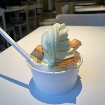 Milu - Egg tart soft serve - Chinese Near Me - New York, New York Milu - Egg tart soft serve - Chinese Near Me - New York, New York
