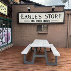 Eagle's Store - Table outside