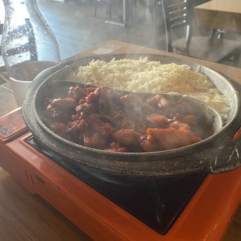 707 Sutter - Spicy chicken with cheese - Korean Near Me - San Francisco, California