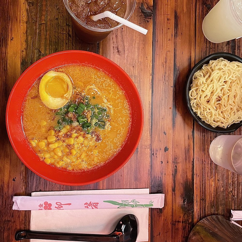 Nomiya - "Too spicy" with corn. Ginger tea. Extra noodles. - Ramen Near Me - New Orleans, Louisiana Nomiya - "Too spicy" with corn. Ginger tea. Extra noodles. - Ramen Near Me - New Orleans, Louisiana