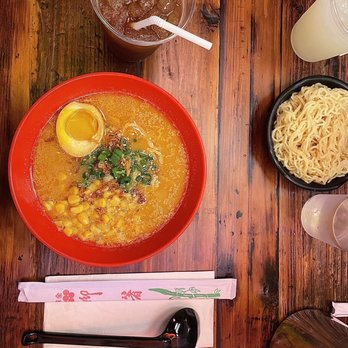 Nomiya - "Too spicy" with corn. Ginger tea. Extra noodles. - Ramen Near Me - New Orleans, Louisiana Nomiya - "Too spicy" with corn. Ginger tea. Extra noodles. - Ramen Near Me - New Orleans, Louisiana