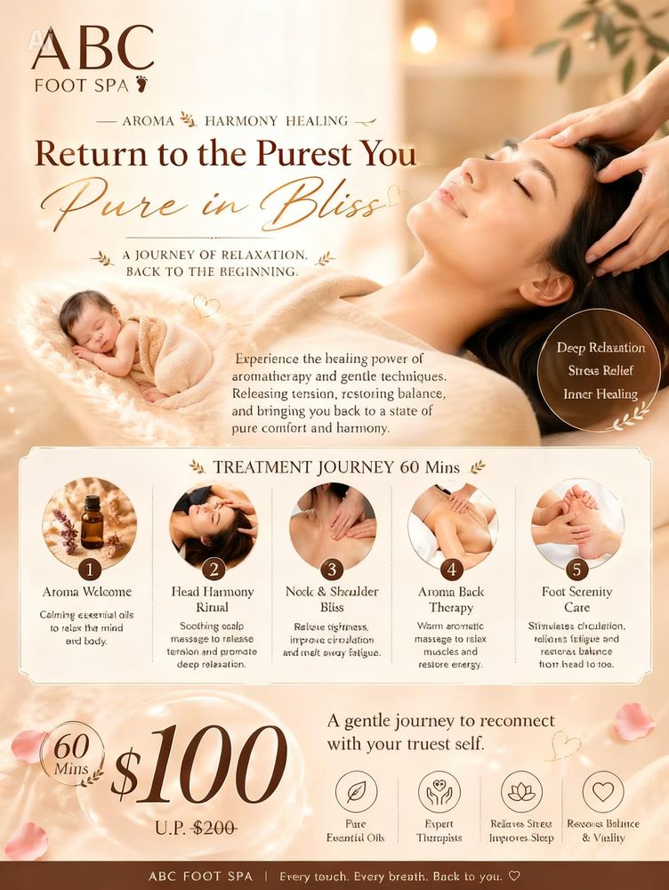 Abc Foot Spa Logo