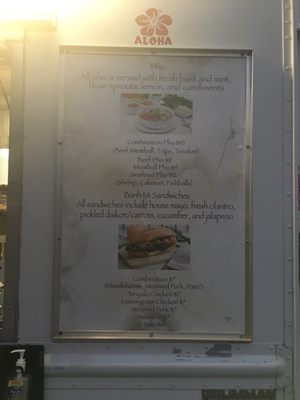Menu photo 7 Pho Vientiane Truck Hauula, HI