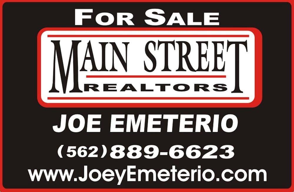 JOEY EMETERIO MAIN STREET REALTORS Contact Agent Long Beach