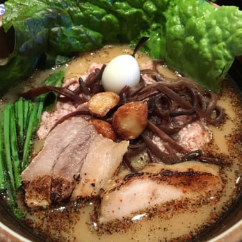 Ramen Dojo - Garlic Pork Ramen - Ramen Near Me - San Mateo, California Ramen Dojo - Garlic Pork Ramen - Ramen Near Me - San Mateo, California