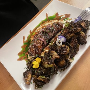 Restaurant IRON - Duck & brussel sprouts - Southern Near Me - Pensacola, Florida Restaurant IRON - Duck & brussel sprouts - Southern Near Me - Pensacola, Florida