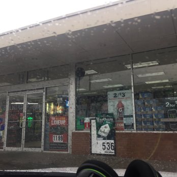 bp - a view of a store from the inside of a car - Gas Stations Near Me - Suwanee, Georgia