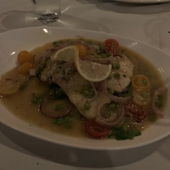 Rosebud - Lemont - Sea Bass with spinach - Italian Near Me - Lemont, Illinois Rosebud - Lemont - Sea Bass with spinach - Italian Near Me - Lemont, Illinois