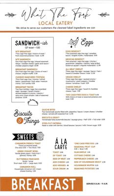 Menu photo 2 What The Fork Local Eatery Fremont, IN Menu photo 2 What The Fork Local Eatery Fremont, IN