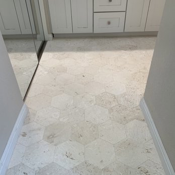 ER Tile and Stone - Bathroom floor - Stonemasons Near Me