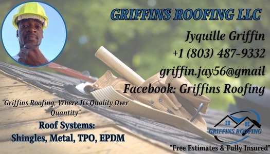 Slide of Griffins Roofing