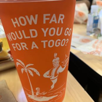 TOGO'S Sandwiches - How Far will I go?..,from Texas to California that's how far I'll go Lol!!! - Sandwiches Near Me - Corona, California TOGO'S Sandwiches - How Far will I go?..,from Texas to California that's how far I'll go Lol!!! - Sandwiches Near Me - Corona, California