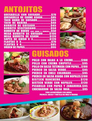 Menu photo 1 Guisados Adela Tijuana, BCN Menu photo 1 Guisados Adela Tijuana, BCN