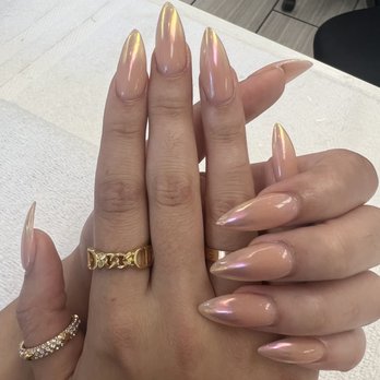 My Nails - Chrome French fade - Nail Salons Near Me - Clovis, California My Nails - Chrome French fade - Nail Salons Near Me - Clovis, California