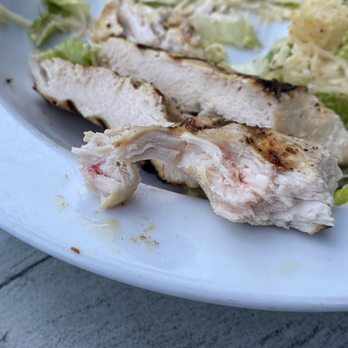 Kristy's Village Cafe - Raw chicken, literally had blood coming out of it - New American Near Me - Malibu, California