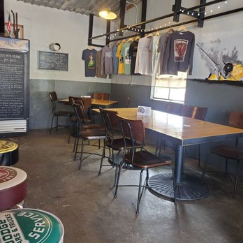 Flyover Brewing Co - tables and chairs in a restaurant - Brewpubs Near Me - Potter, Nebraska Flyover Brewing Co - tables and chairs in a restaurant - Brewpubs Near Me - Potter, Nebraska