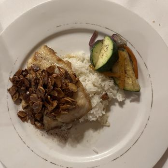 The Sycamore House - Fish amandine - New American Near Me - Bay Saint Louis, Mississippi The Sycamore House - Fish amandine - New American Near Me - Bay Saint Louis, Mississippi