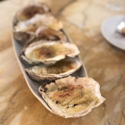 Strange Delight - Charbroiled oysters