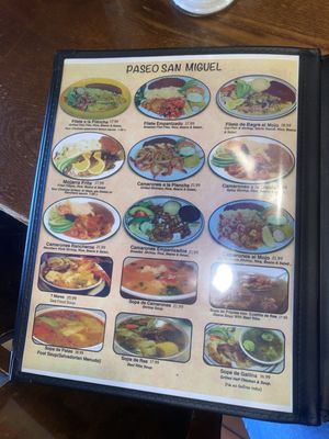 Menu photo 6 Paseo San Miguel Los Angeles, CA