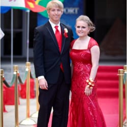 Firstbank Southwest - Hunter & Lindsey at Prom. My oldest grandchild and he has already moved and started college. He's pretty special.
