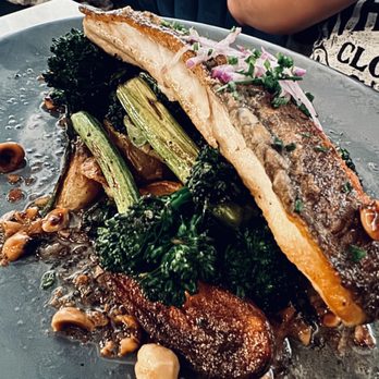 Plank Provisions - Redfish with brown butter fingerling potatoes - Seafood Near Me - Fort Worth, Texas