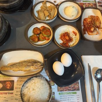 BCD Tofu House - Banchan - Korean Near Me - Irvine, California