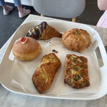 Tous Les Jours - Chocolate Croissant t Garlic Cream Cheese Bread strawberry donut - Bakeries Near Me - Omaha, Nebraska Tous Les Jours - Chocolate Croissant t Garlic Cream Cheese Bread strawberry donut - Bakeries Near Me - Omaha, Nebraska