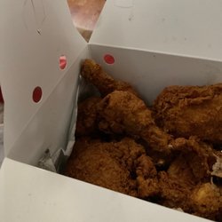Krispy Krunchy Chicken - Chicken was over cooked in old oil. Unfortunately, you couldn't enjoy it because overwhelms everything else!